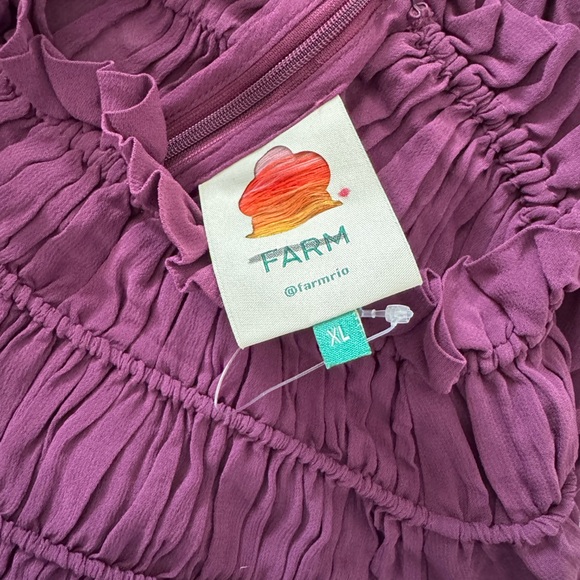 Farm Rio Ruffled Blouse - XL - Picture 8 of 8